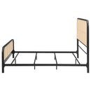 Lanewood Eastern King & Queen Bed Black & White