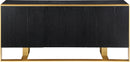 Sherwood Black Wood Sideboard/Buffet