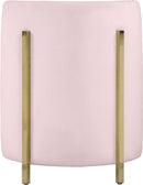 Rotunda Pink Velvet Accent Chair