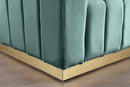 Marlon Mint Velvet Loveseat