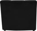 Limitless Black Velvet Modular Chair