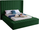 Kiki Green Velvet Full Bed (3 Boxes)