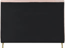 Zara Pink Velvet Full Bed (3 Boxes)
