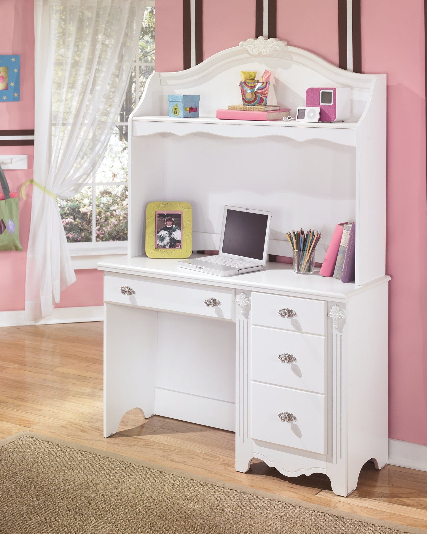 Ashley furniture jonileene home deals office desk hutch