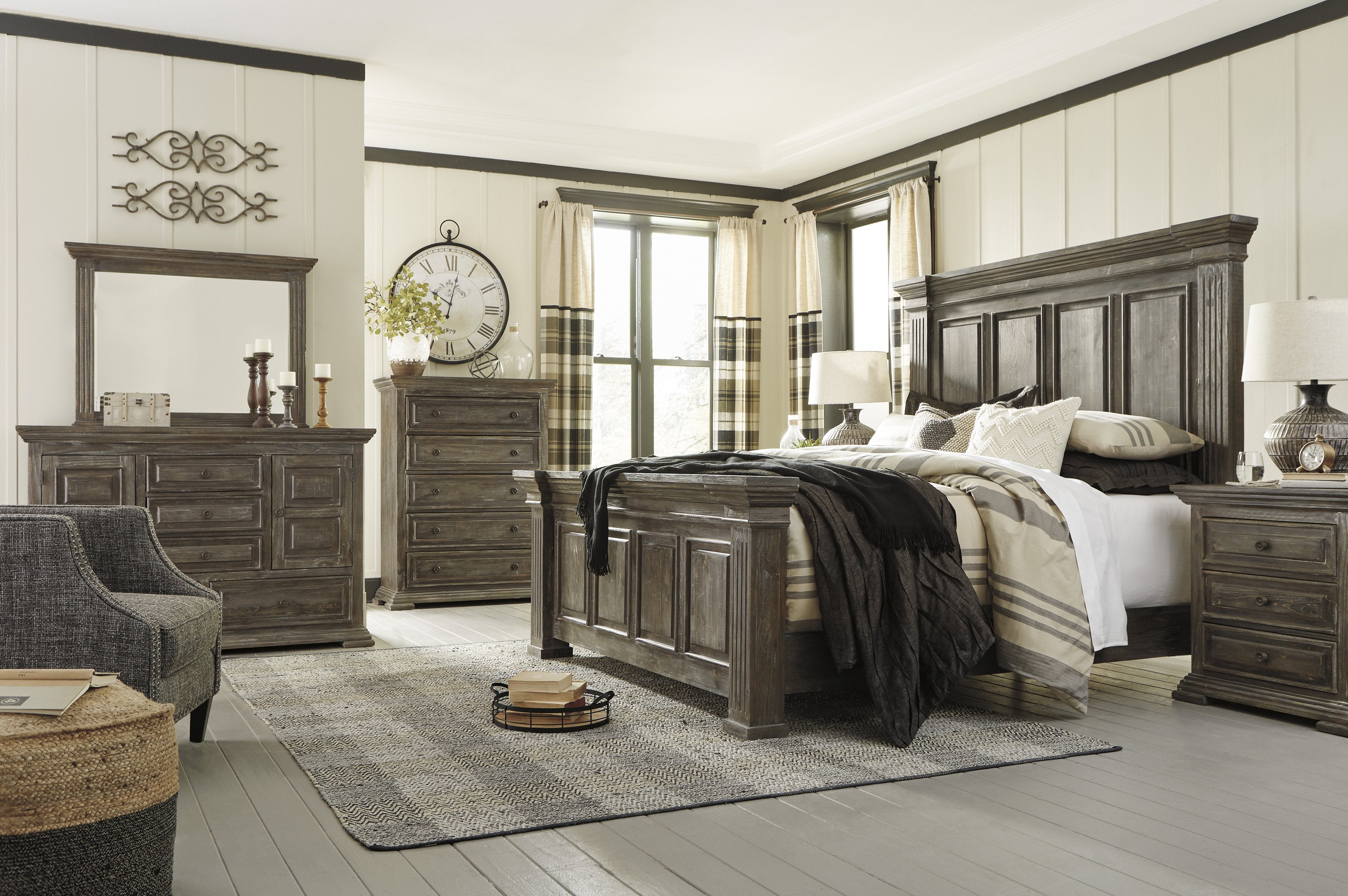 Ashley furniture brueban bedroom clearance set