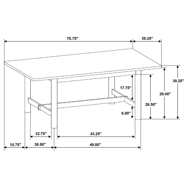 Crestmore 7 Pc Dining Set