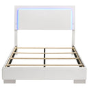 Felicity Panel Bed with LED Lighting