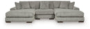 Lindyn Sectional with Double Chaise