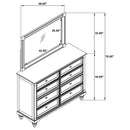 Andover Dresser with Mirror