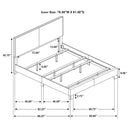 Dorian Panel Bed