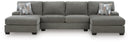 Clarington Sleeper Sectional with Double Chaise