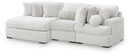 Cuddle Plush Sectional with Chaise