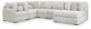 Cuddle Plush Sectional with Chaise
