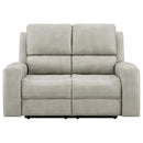 Brickston Triple Power Reclining Loveseat