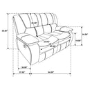 Camila Reclining Loveseat