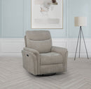 Adler Power Swivel Glider Recliner