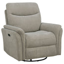 Adler Power Swivel Glider Recliner