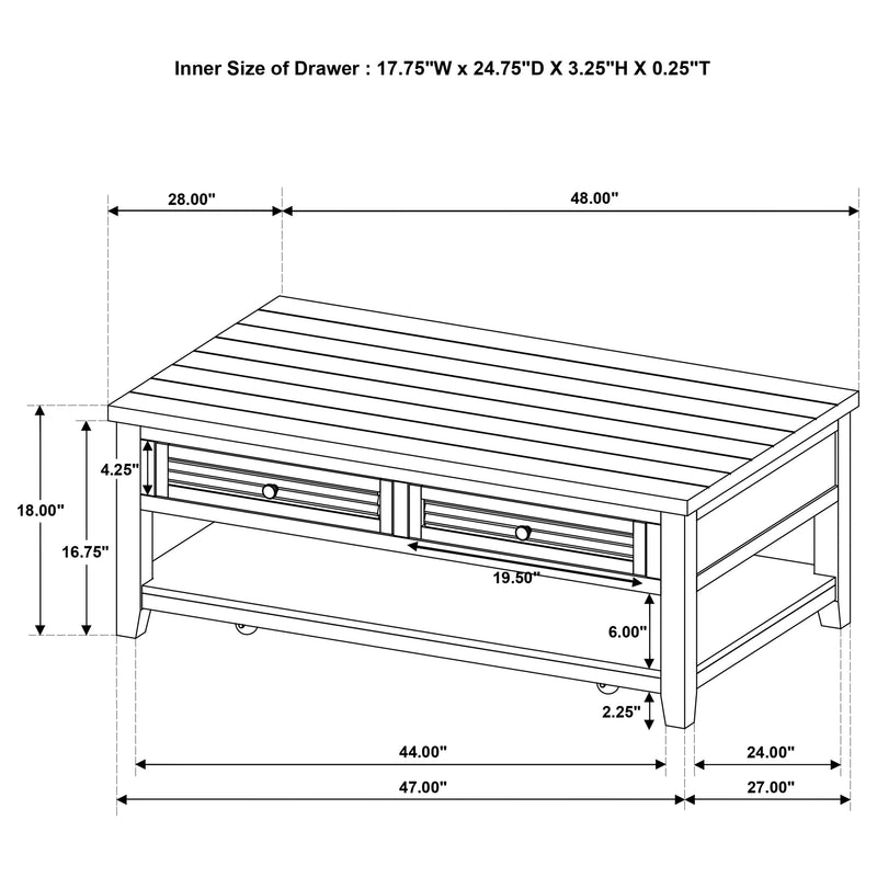 Concord Coffee Table