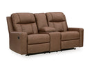 Mackmenville Reclining Loveseat with Console