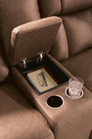Mackmenville Reclining Loveseat with Console