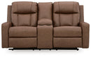 Mackmenville Reclining Loveseat with Console