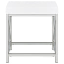 Eliza Makeup Vanity Table with LED Mirror and Stool