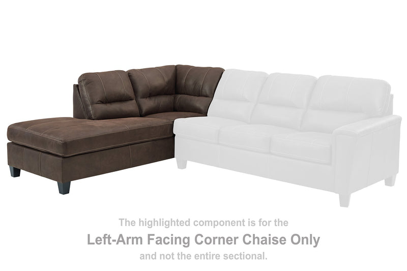 Navi 2-Piece Sectional with Chaise