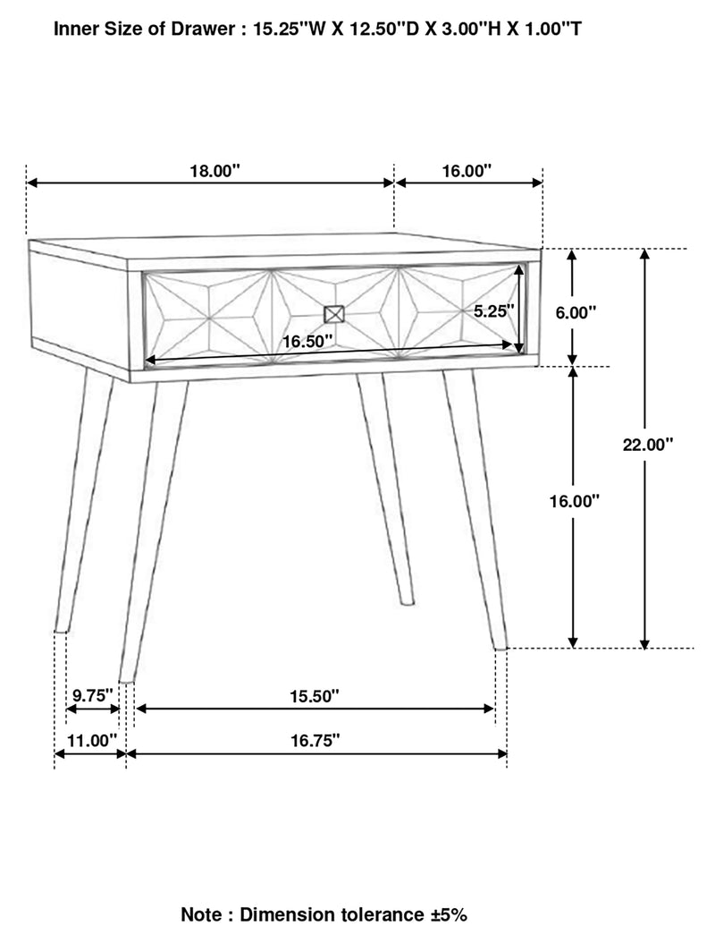 Ezra End & Side Table