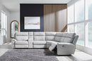 Social Pointe Power Reclining Sectional