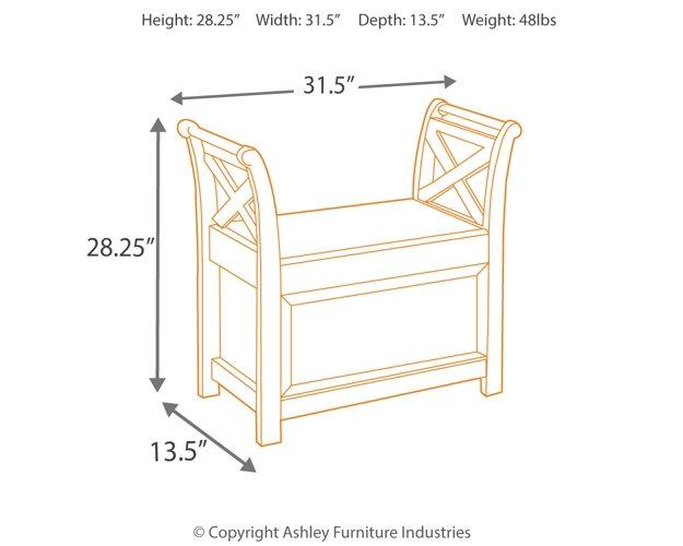 Abbonto Accent Bench