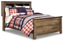 Trinell Bookcase Bed