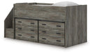 Frandern Loft Bed with Drawer Storage