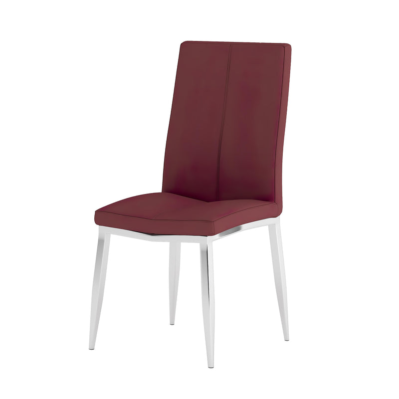 ABIGAIL Modern Curved-Back Upholstered Side Chair