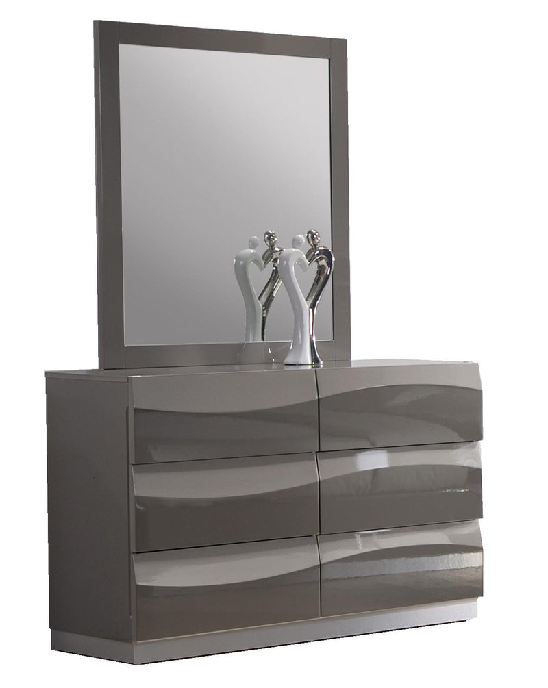 DELHI Contemporary Dresser Accent Mirror