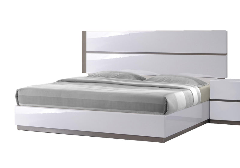 MANILA Modern 2-Tone Queen Size Bed
