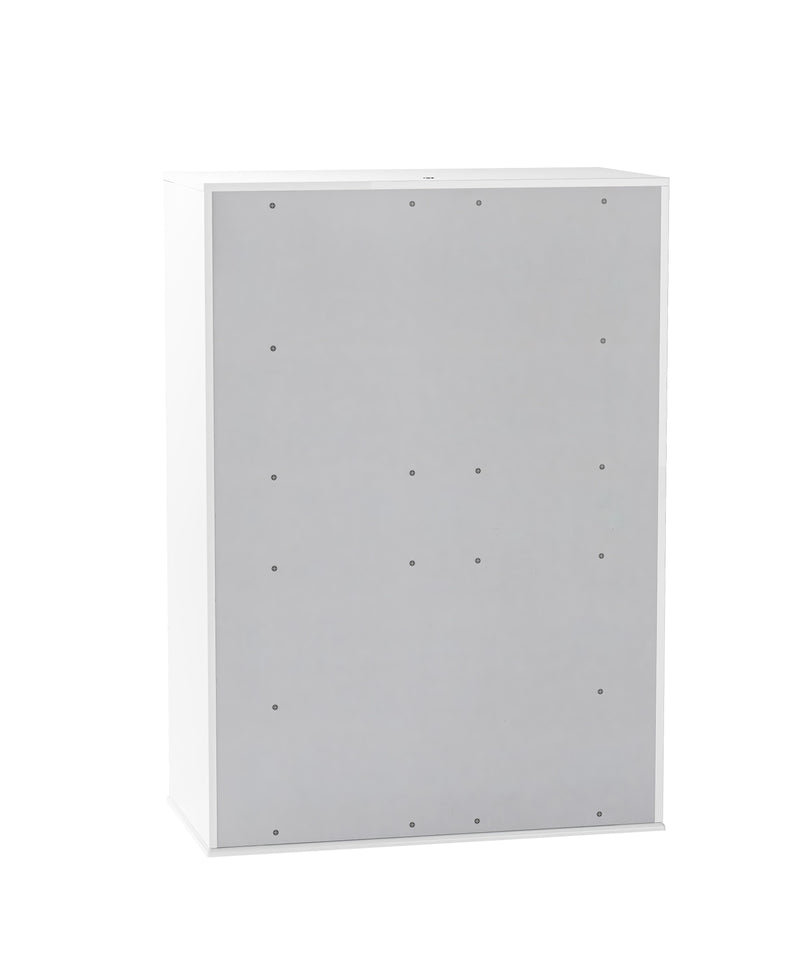 MOSCOW Modern Gloss White 5-Drawer Bedroom Chest
