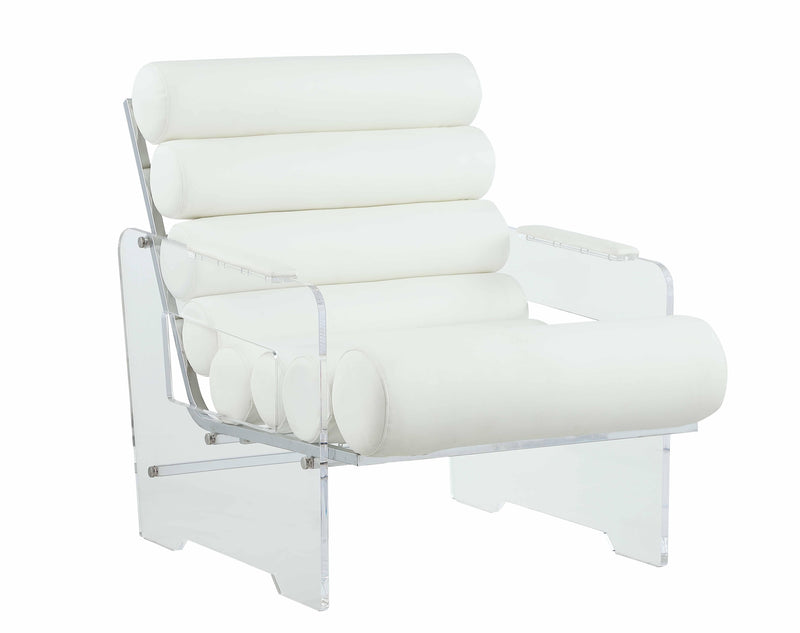 2060-ACC Contemporary Acrylic Frame Accent Chair