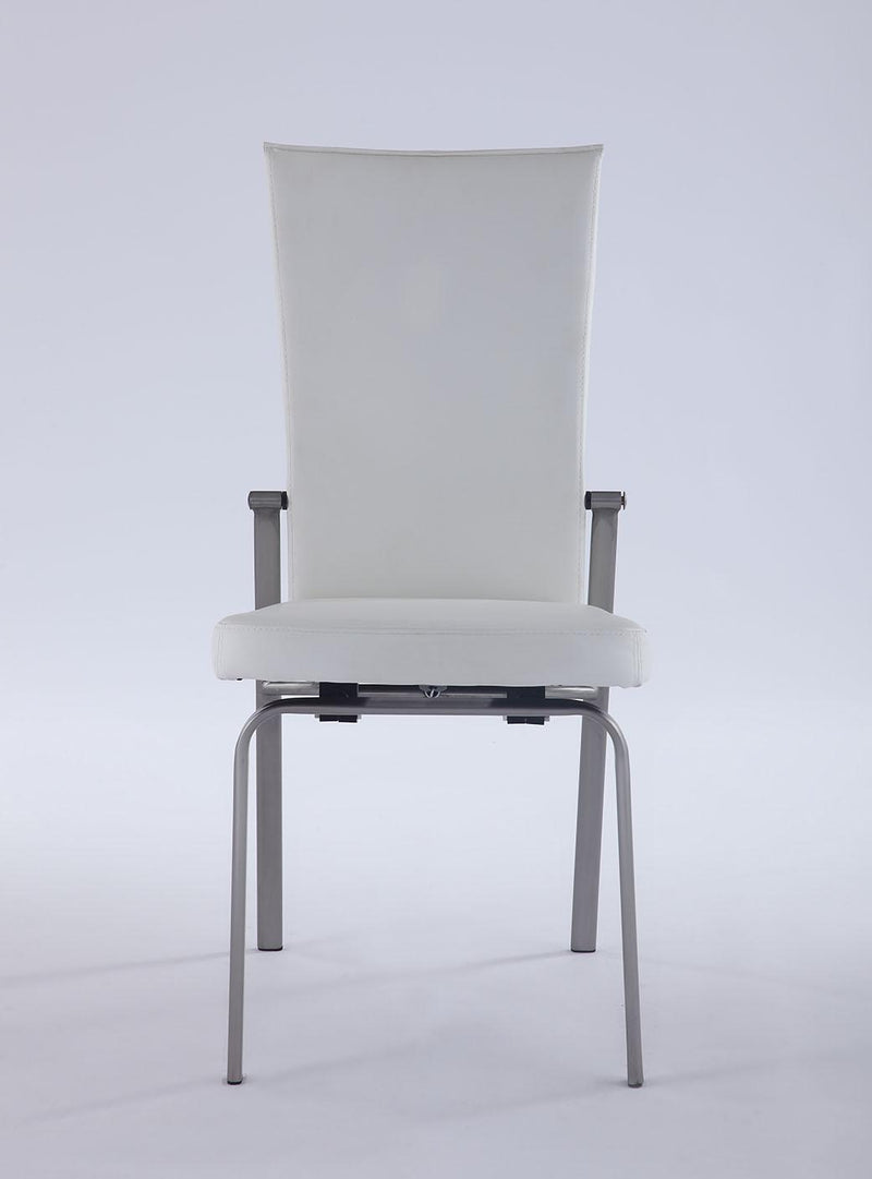 MOLLY Contemporary Motion-Back Side Chair w/ Chrome Frame