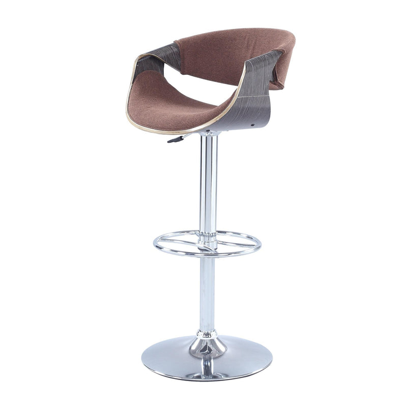 1396 Bent Wood Saddle Seat Pneumatic-Adjustable Stool