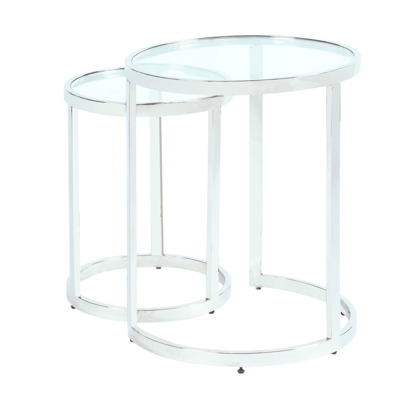 5509 Contemporary 2-In-1 Nesting Lamp Table Set