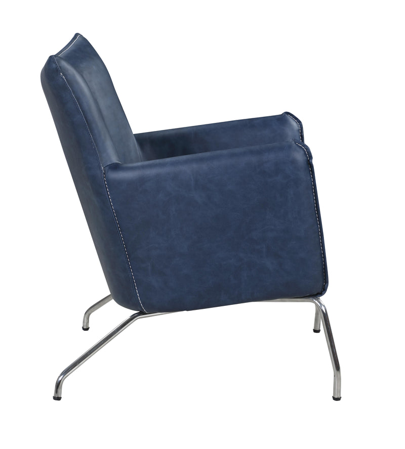 2008-ACC Accent Chair w/ Steel Frame