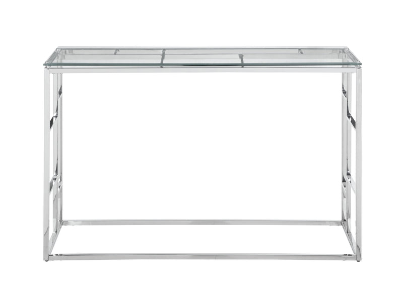 5073-OCC 15"x 47" Glass Top w/ Ladder Style Frame