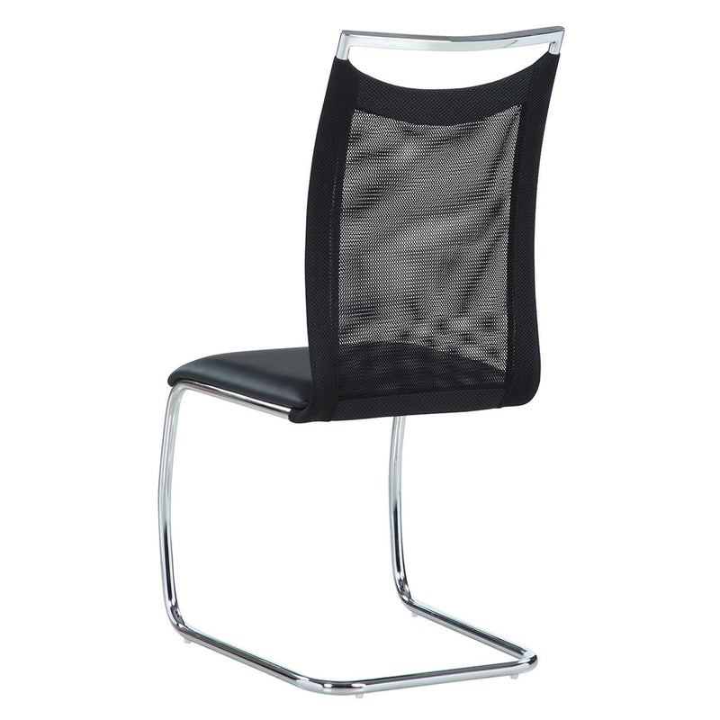 NADINE-SC Meshed Back Cantilever Side Chair