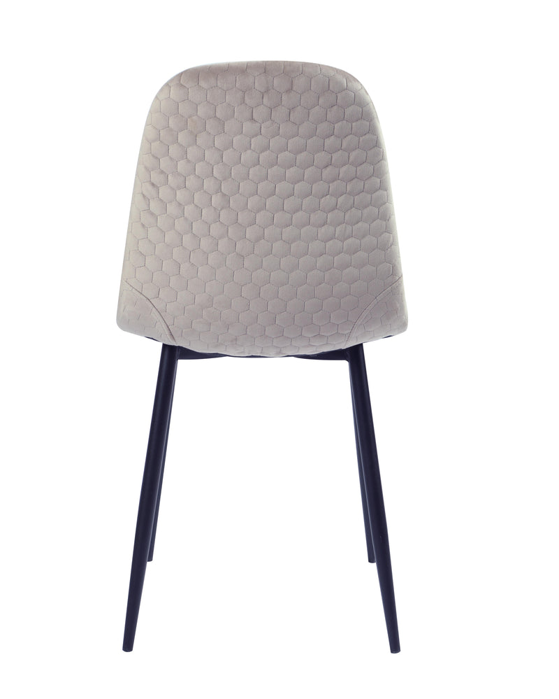 HEATHER Contemporary Fabric Upholstered Side Chair