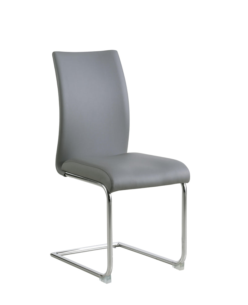 JANE Modern Contour Back Cantilever Side Chair