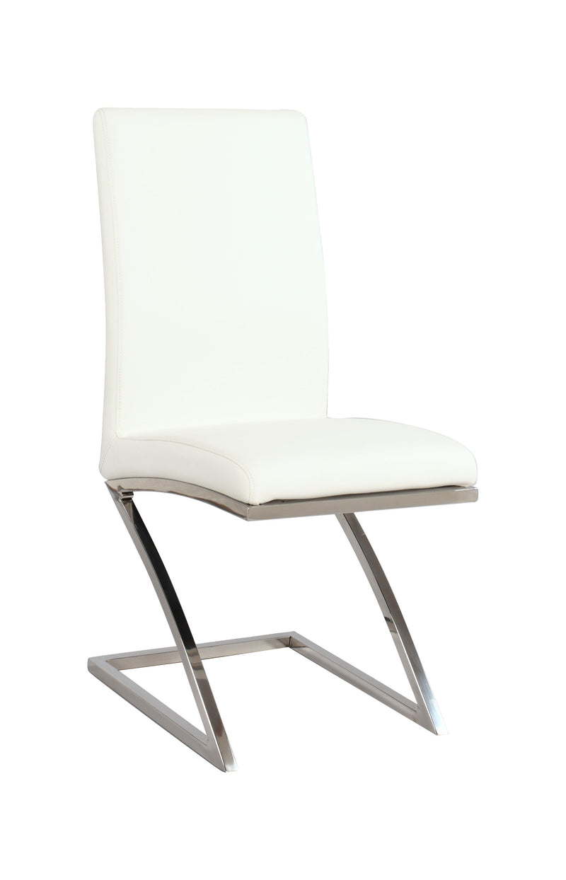 JADE Modern "Z" Frame Contemporary Side Chair