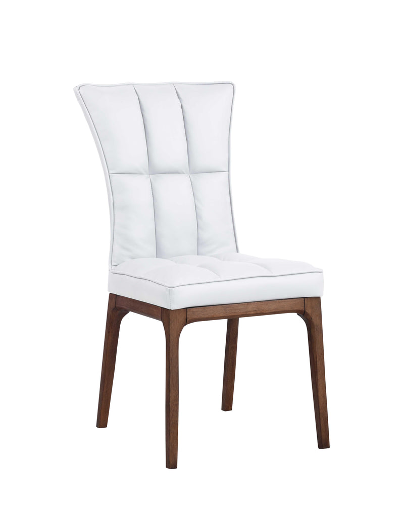 PEGGY-SC Modern Tufted Side Chair w/ Solid Wood Frame image