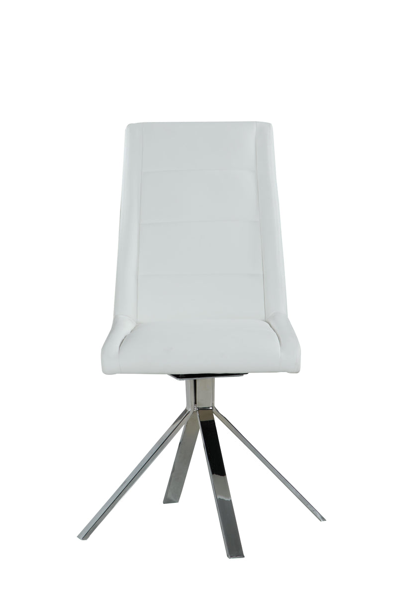 DANA-SC Contemporary Upholstered Swivel Side Chair