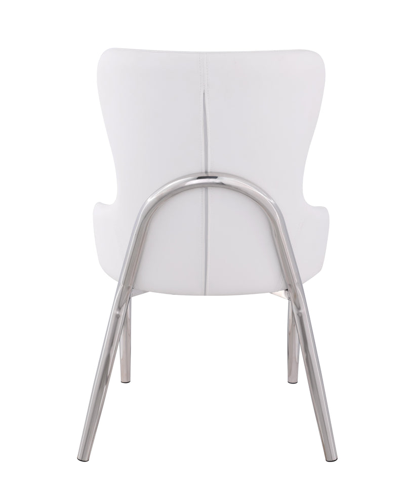 EVELYN Contemporary Wing-Back Side Chair