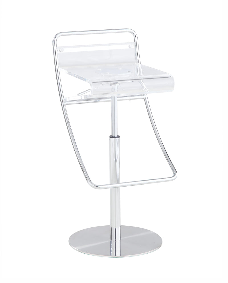 4080-AS Acrylic Pneumatic Adjustable-height Stool